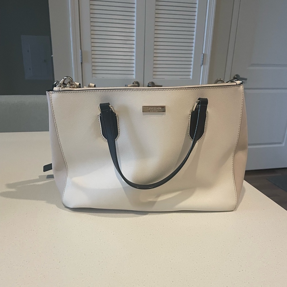 Kate Spade Leighann Laurel Way Leather Satchel​​​​​​​​